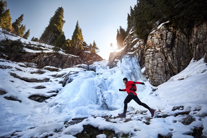 Ice climbing in Colorado | Alamy Stock Photo