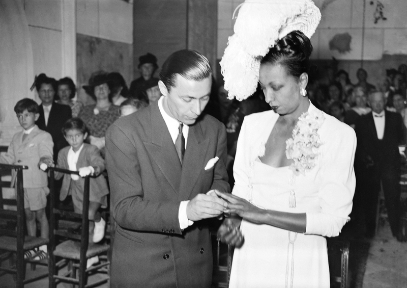 Josephine Baker and Jo Bouillon | Getty Images Photo by AFP