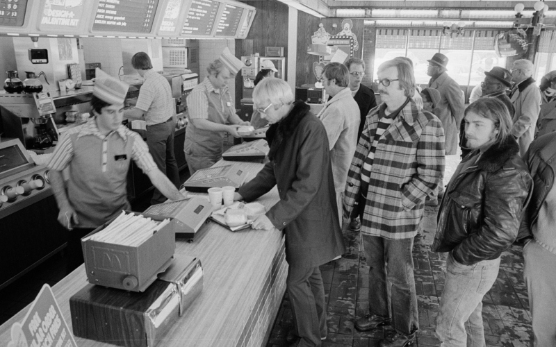 McDonald's for Lunch | Alamy Stock Photo