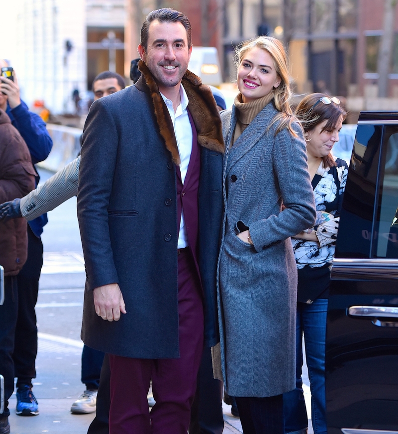 Kate Upton & Justin Verlander | Getty Images Photo by Robert Kamau/GC Images