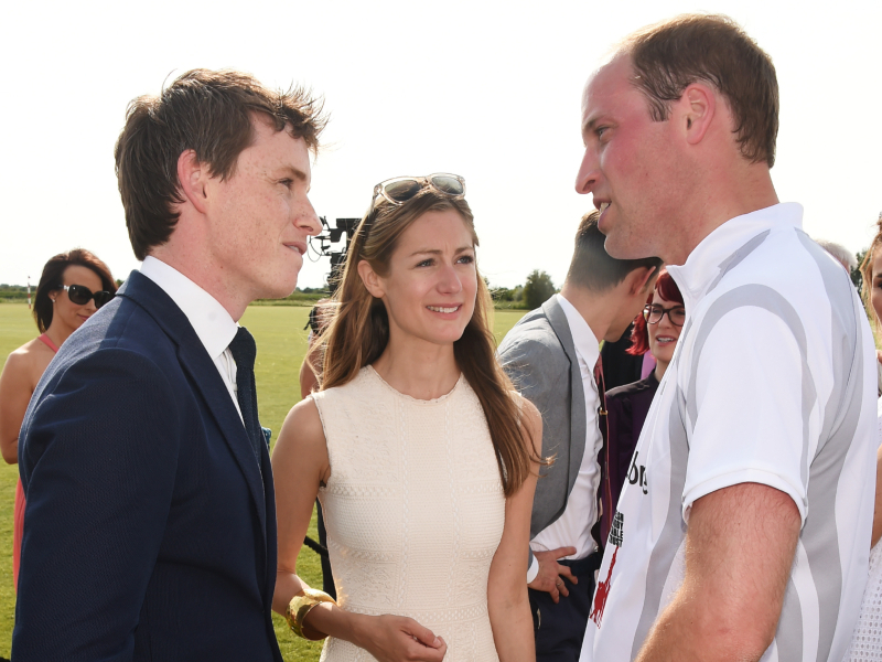 Prince William & Eddie Redmayne | Getty Images Photo by David M. Benett/Dave Benett