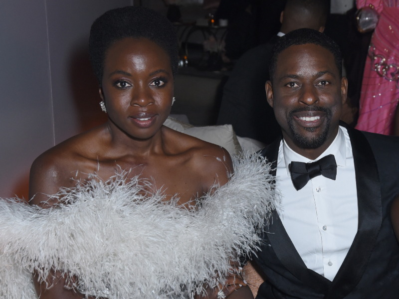 Sterling K. Brown & Danai Gurira | Getty Images Photo by Presley Ann