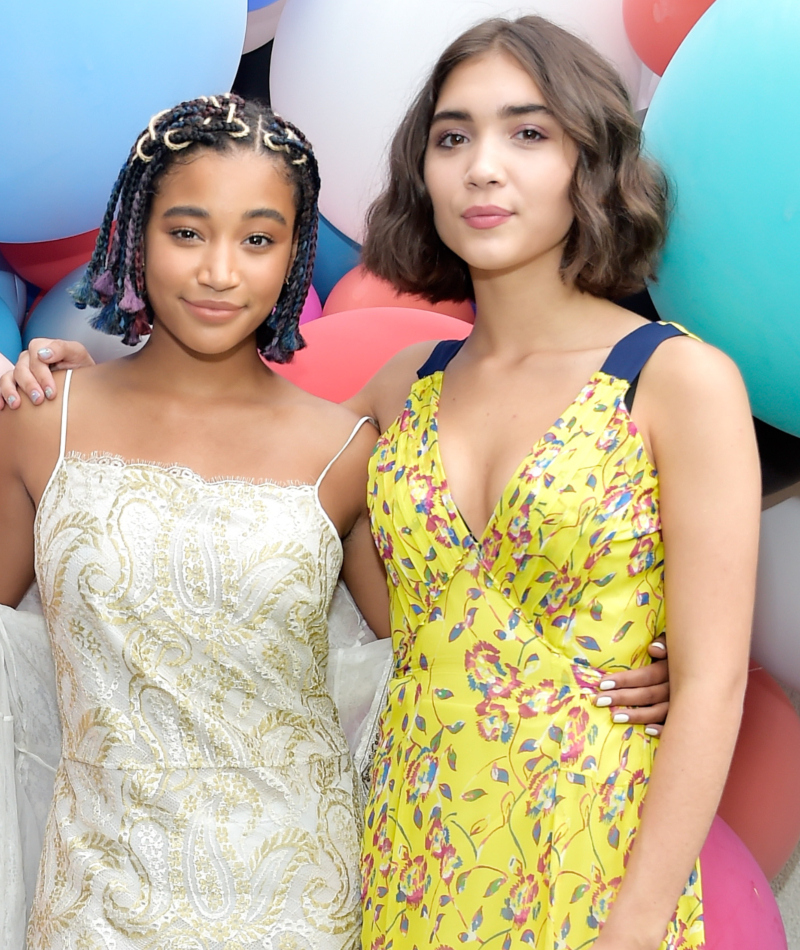 Amandla Stenberg & Rowan Blanchard | Getty Images Photo by Stefanie Keenan