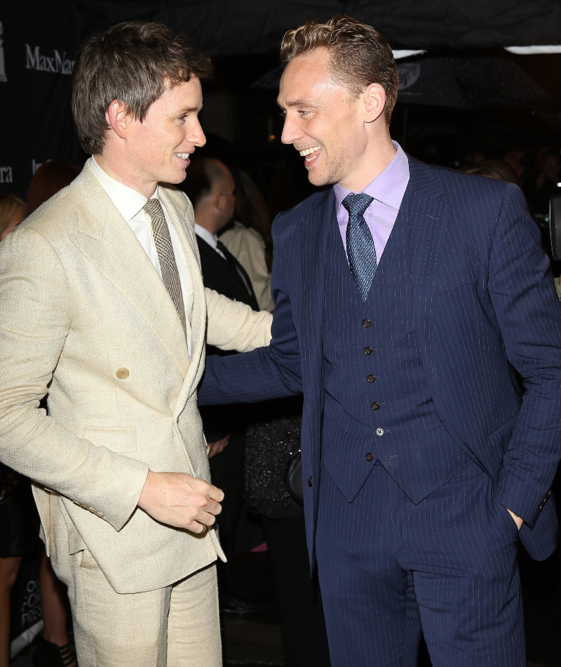 Eddie Redmayne & Tom Hiddleston | Getty Images Photo by Michael Tran/FilmMagic