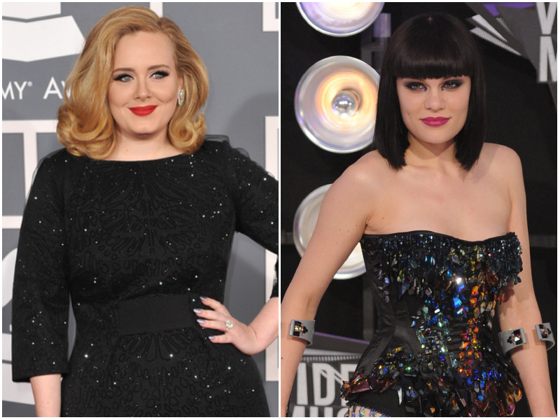 Adele & Jessie J | Shutterstock & Alamy Stock Photo by Hubert Boesl/dpa picture alliance archive 