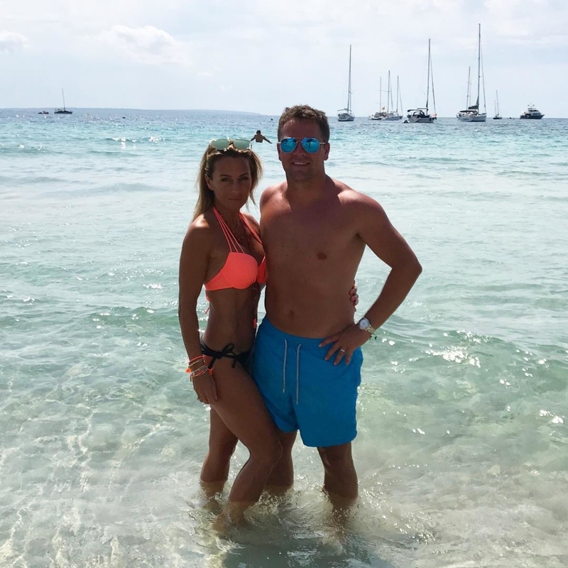 Michael Owen & Louise Bonsall | Instagram/@louise_owen80