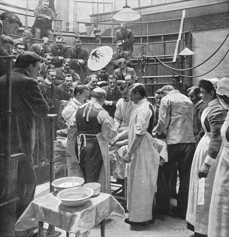 An Operation at Charing Cross | Getty Images Photo by The Print Collector