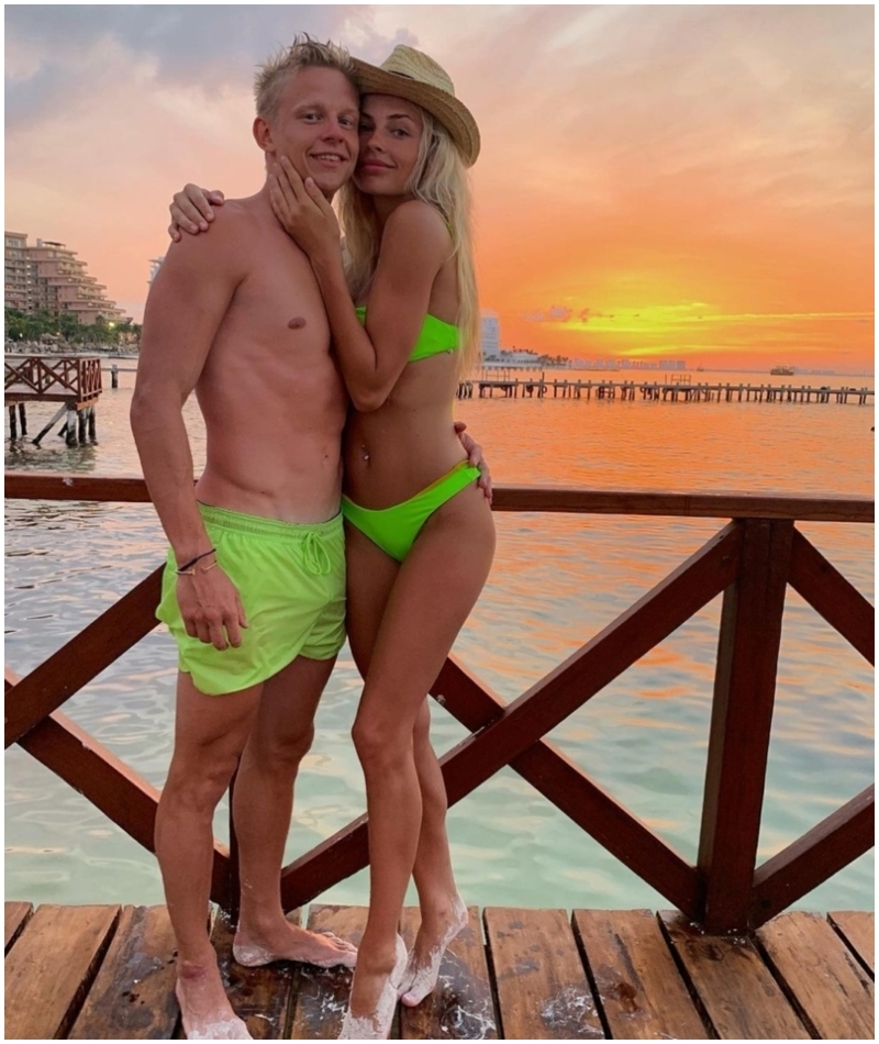 Oleksandr Zinchenko & Vlada Shcheglova | Instagram/@v.lada_sedan