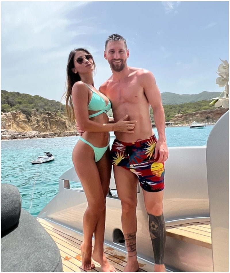 Antonella Roccuzzo & Lionel Messi | Instagram/@antonelaroccuzzo