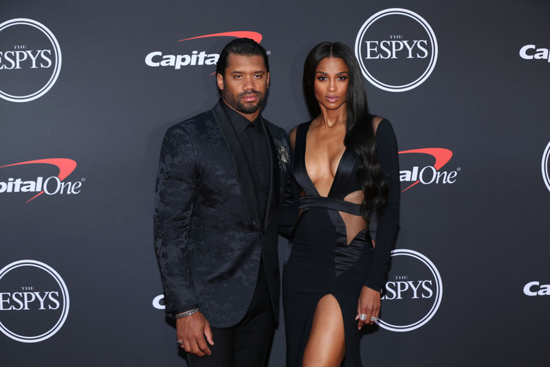 Ciara & Russell Wilson | Getty Images Photo by Phillip Faraone