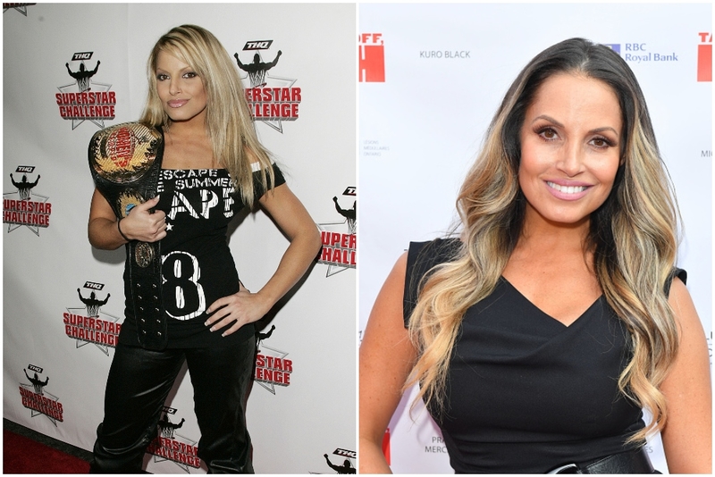 Trish Stratus | Getty Images Photo by J. Merritt/FilmMagic & George Pimentel