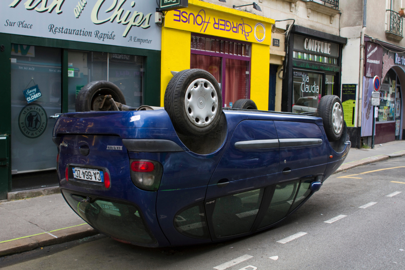 Parking Acrobatics | Alamy Stock Photo by Jacques Loic/Photononstop