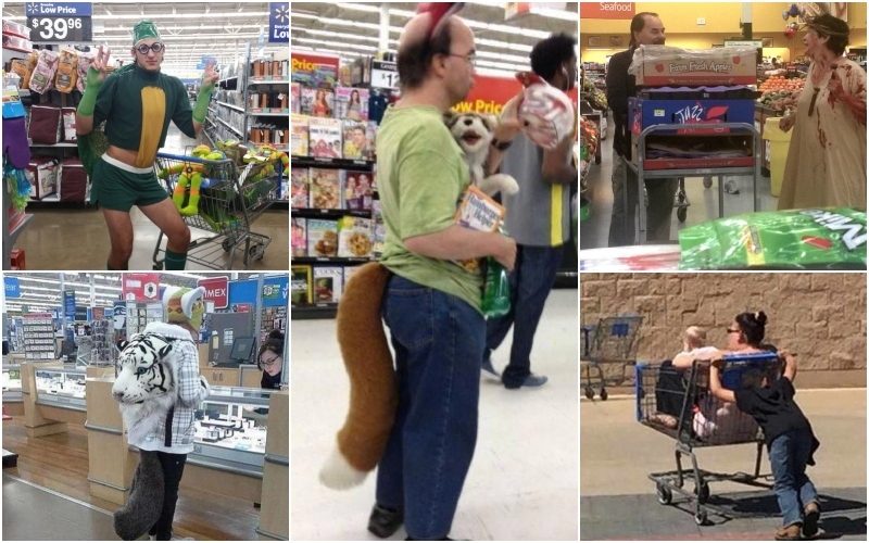 Walmart Shoppers Gone Wild | Imgur.com/Fn6X7kl & jav3r & LU7Xr & t7yY6VZ & TAtou89